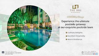 Experience the ultimate poolside getaway at our exquisite poolside lawn